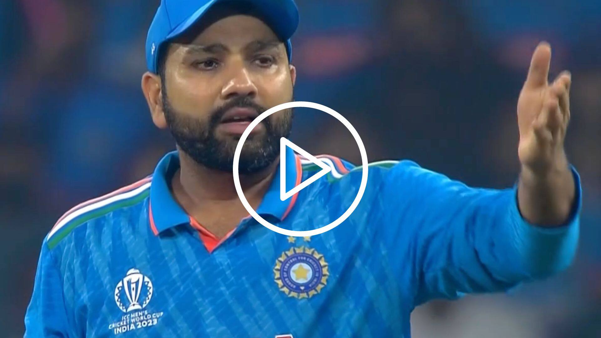 [Watch] Furious Rohit Sharma 'Abuses' Mohammed Siraj For His Fielding Blunder